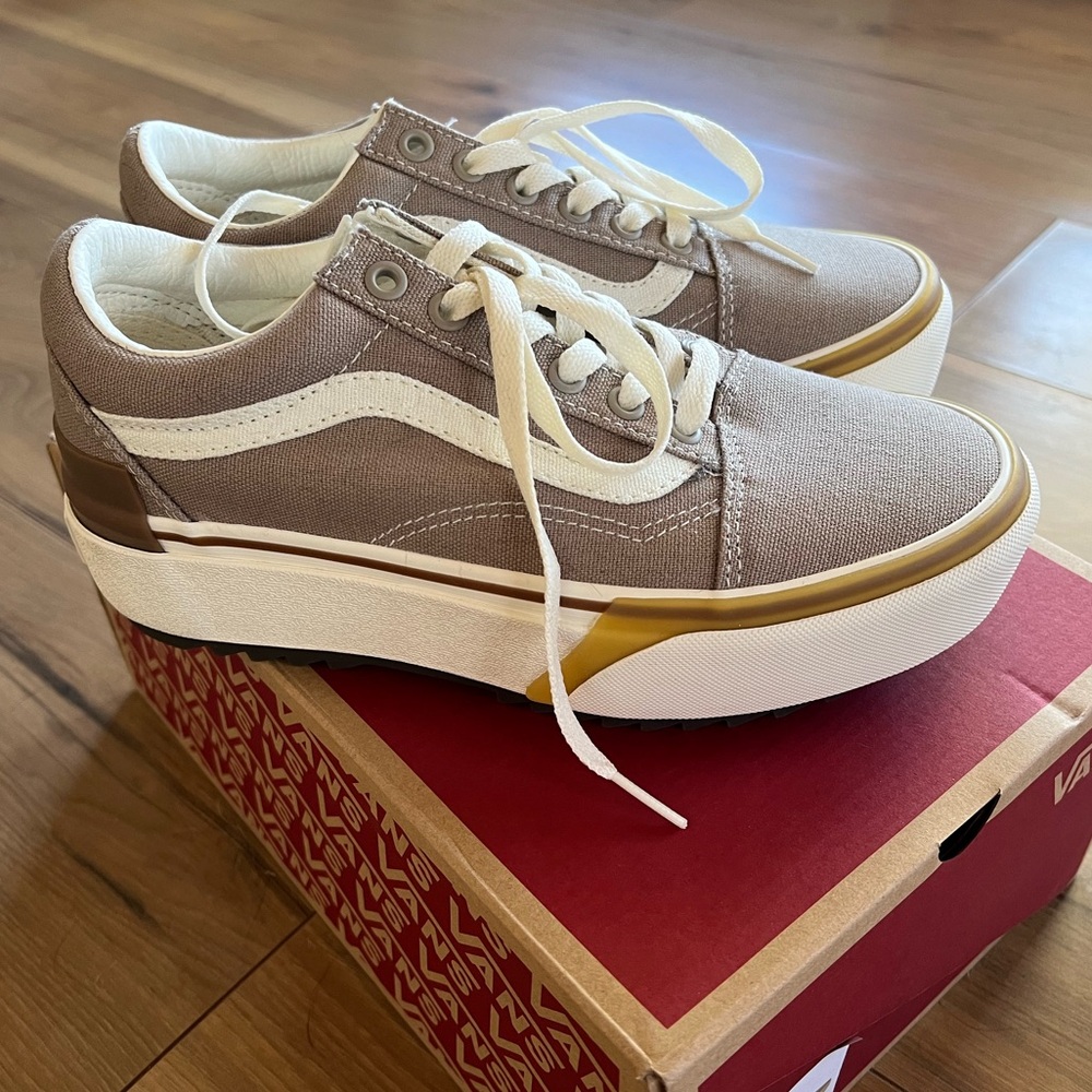 NEW Vans Old Skool Stacked Platform Shoe